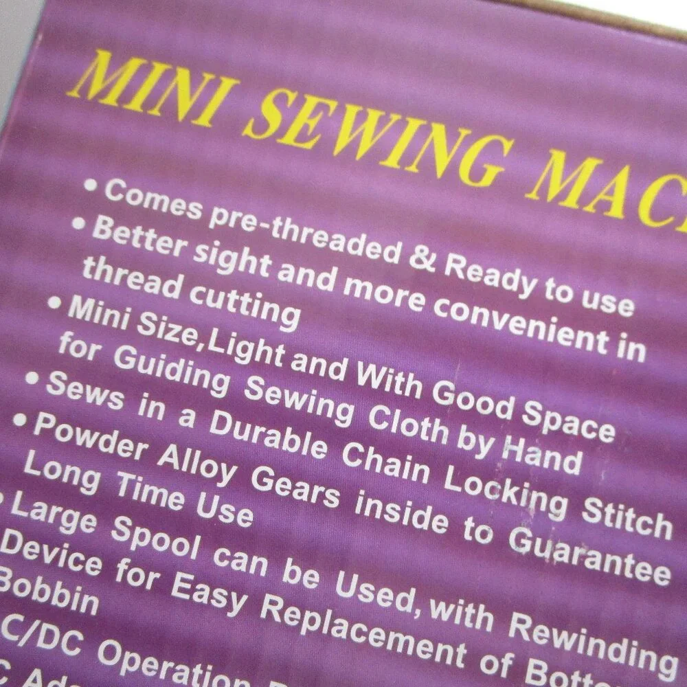 NIB portable sewing machine - Picture 3 of 5